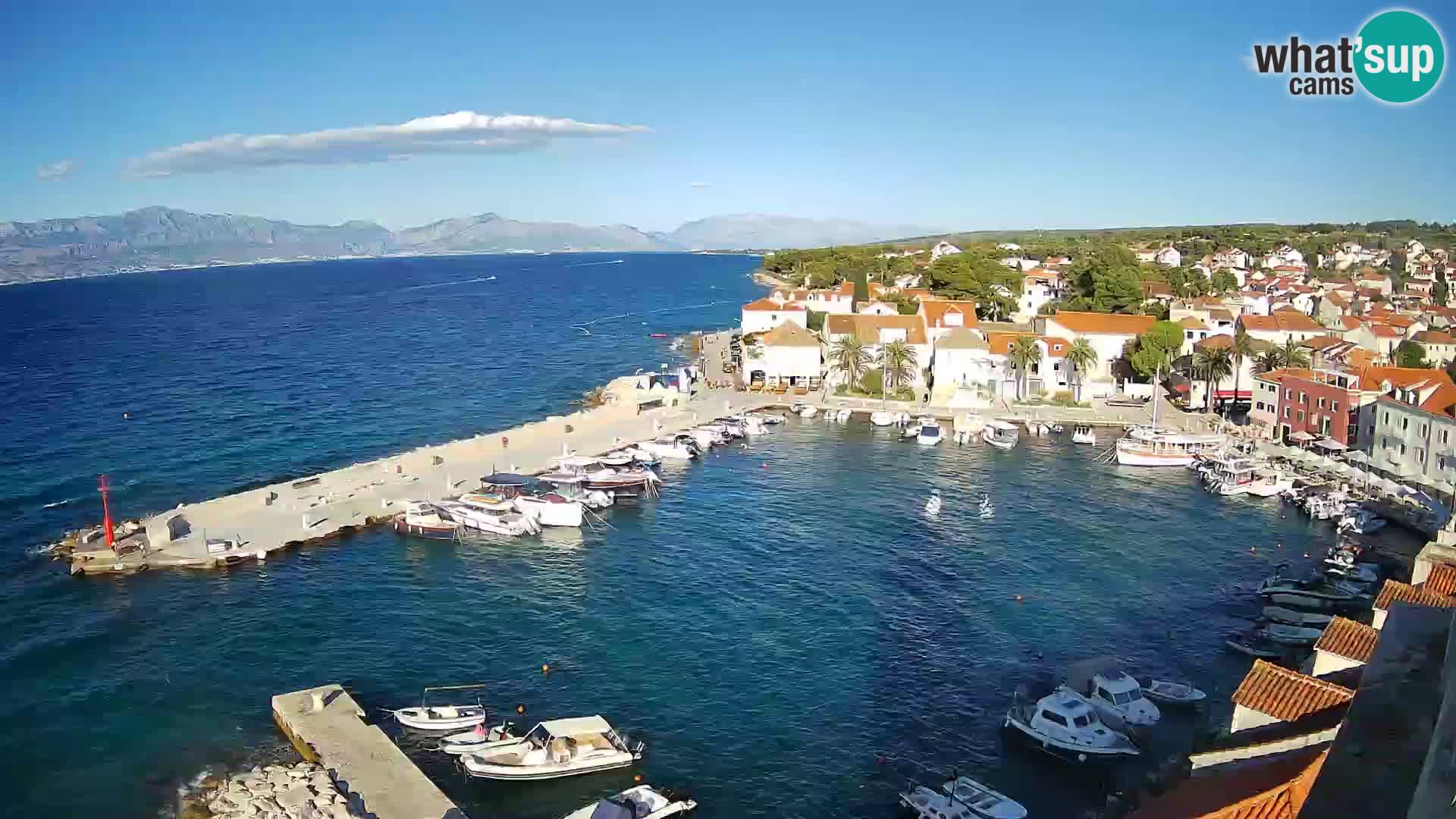 Webcam Sutivan Panorama – Liveblick von der Insel Brač