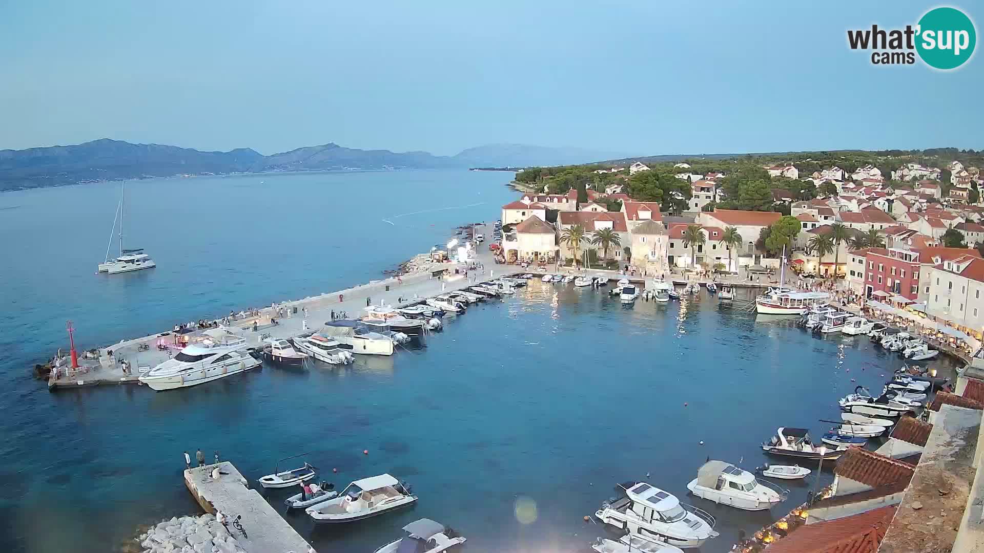 Webcam Sutivan Panorama – Liveblick von der Insel Brač