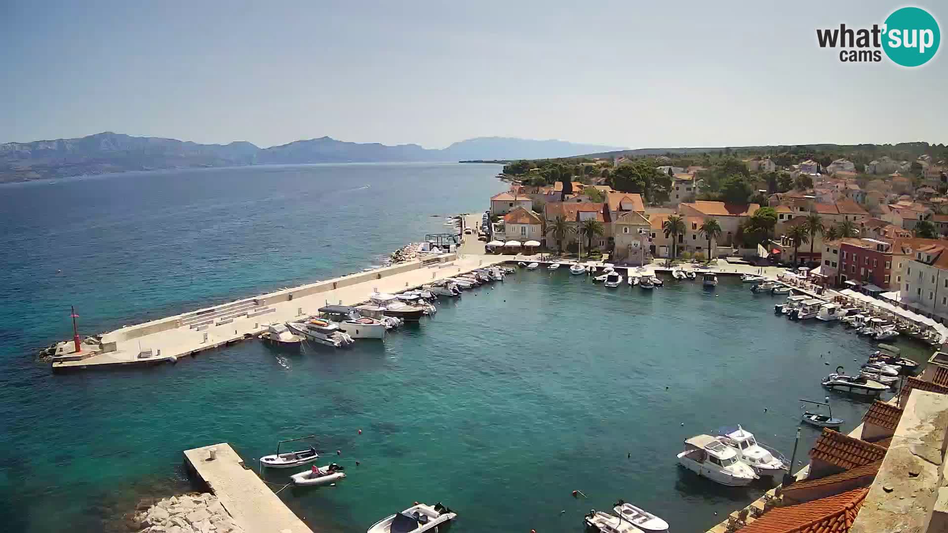 Webcam Sutivan Panorama – Live View from Brač Island
