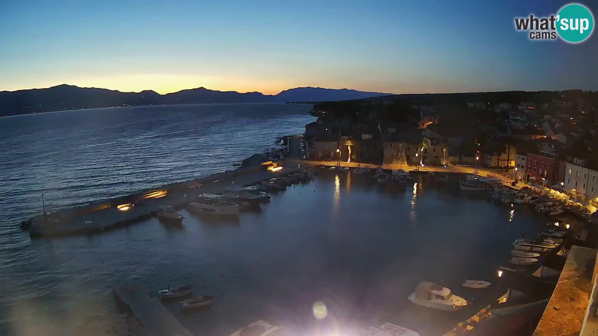 Webcam Sutivan Panorama – Vue en direct depuis l’île de Brač