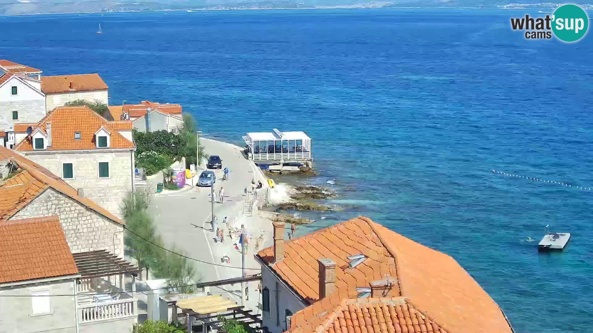 Web kamera Sutivan panorama – Pogled uživo s otoka Brača