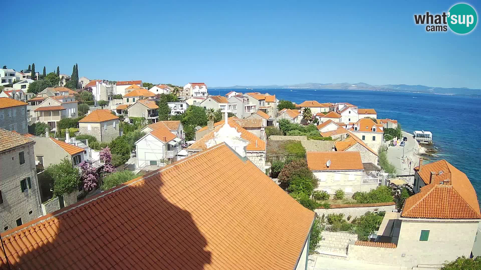 Webcam Sutivan Panorama – Vista en vivo desde la isla de Brač