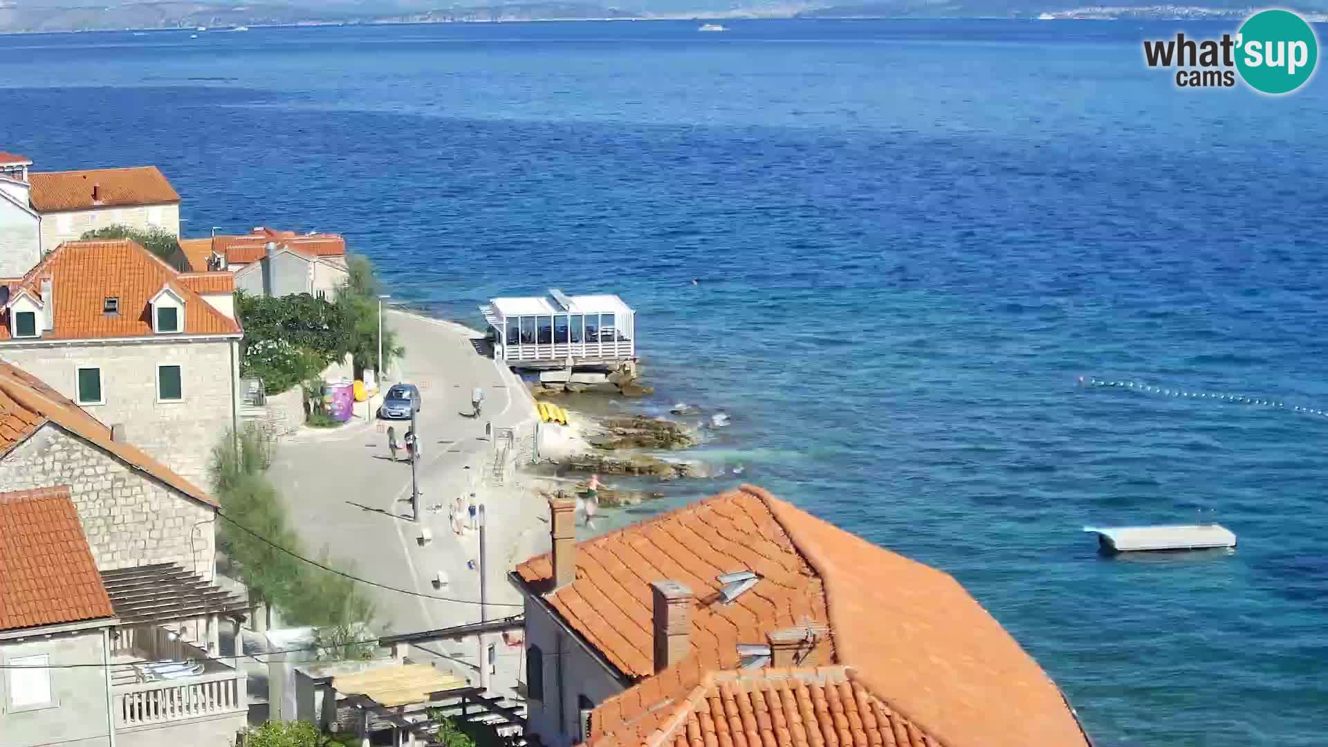 Web kamera Sutivan panorama – Pogled uživo s otoka Brača