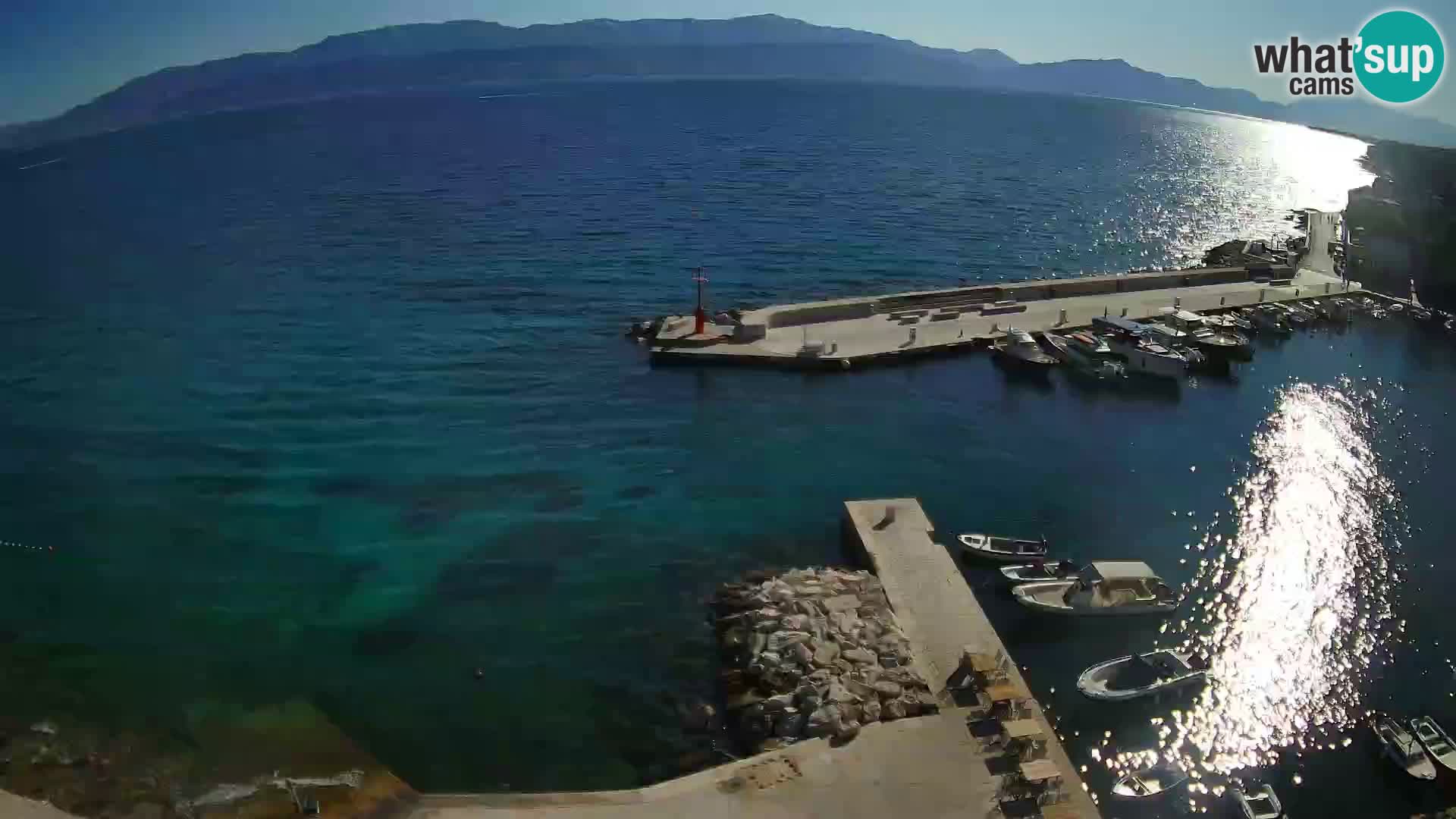 Webcam Sutivan Panorama – Vue en direct depuis l’île de Brač