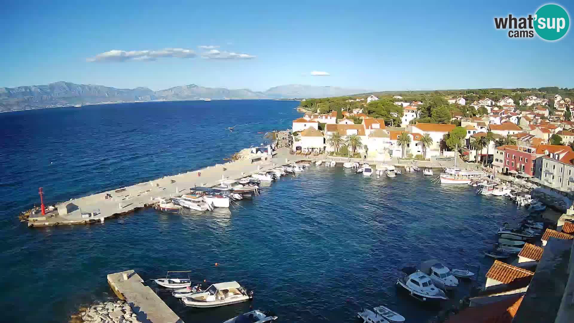 Webcam Sutivan Panorama – Vue en direct depuis l’île de Brač