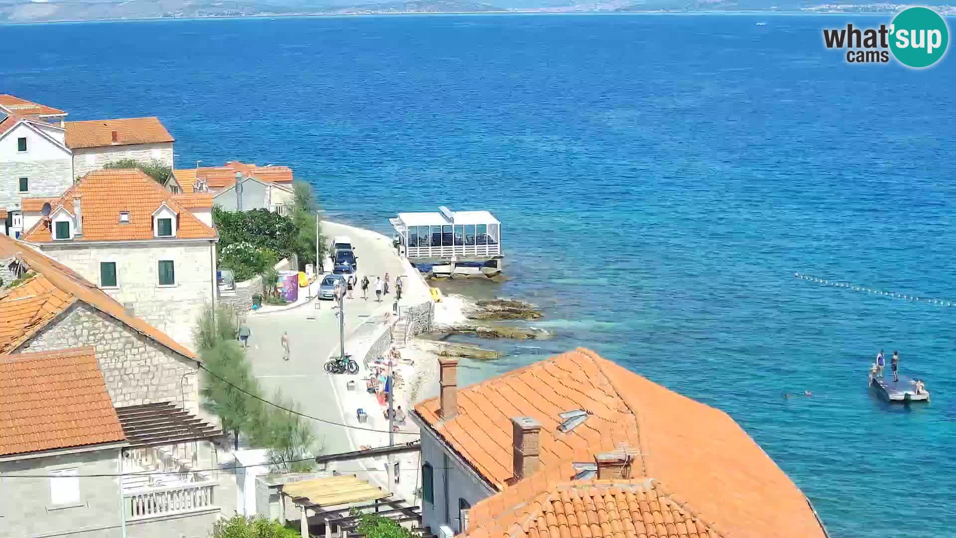 Webcam Sutivan Panorama – Vista en vivo desde la isla de Brač