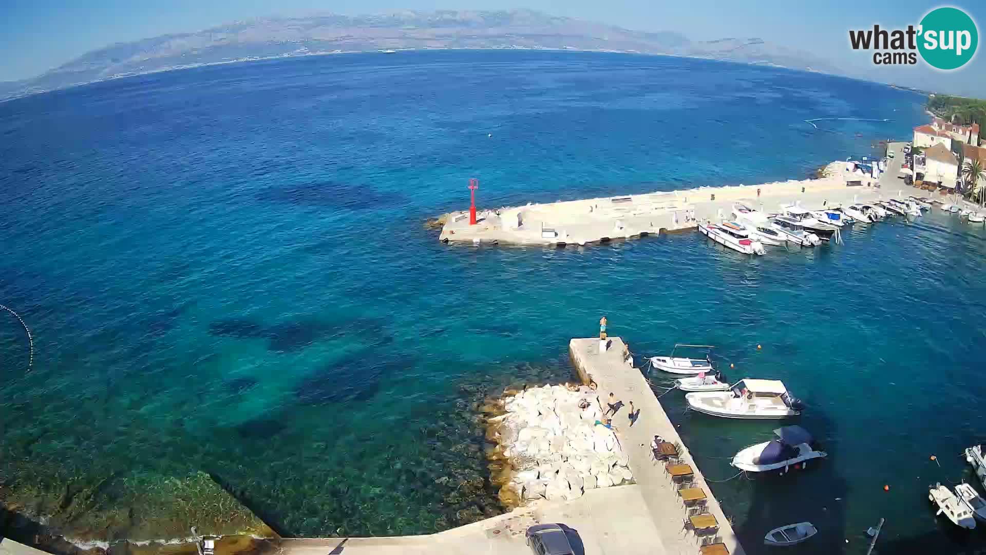 Webcam Sutivan Panorama – Vue en direct depuis l’île de Brač