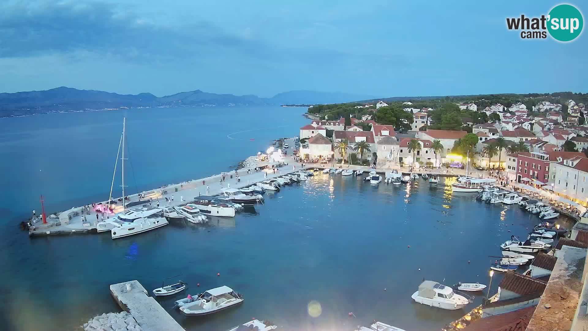 Webcam Sutivan Panorama – Live View from Brač Island