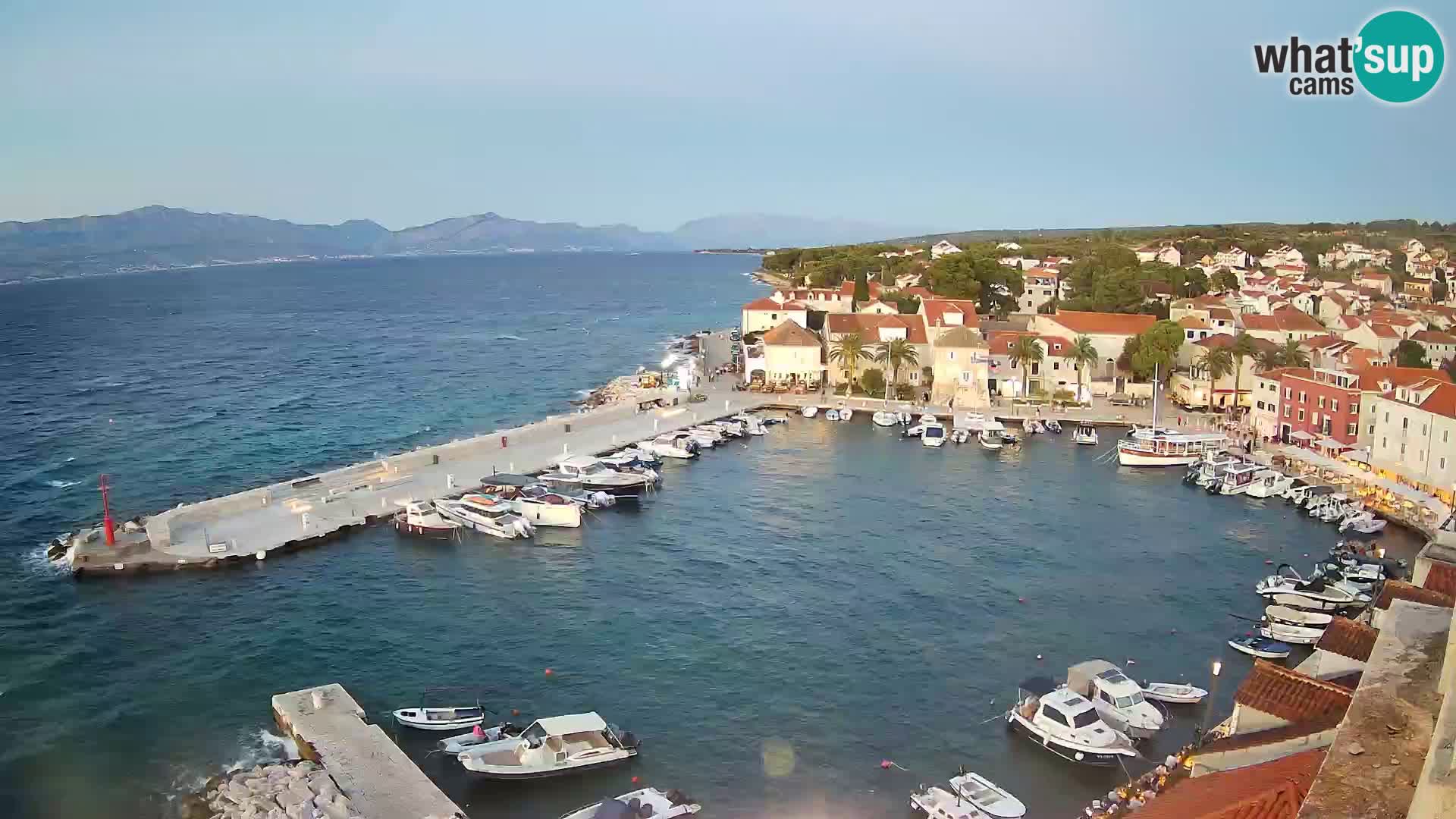 Webcam Sutivan Panorama – Liveblick von der Insel Brač