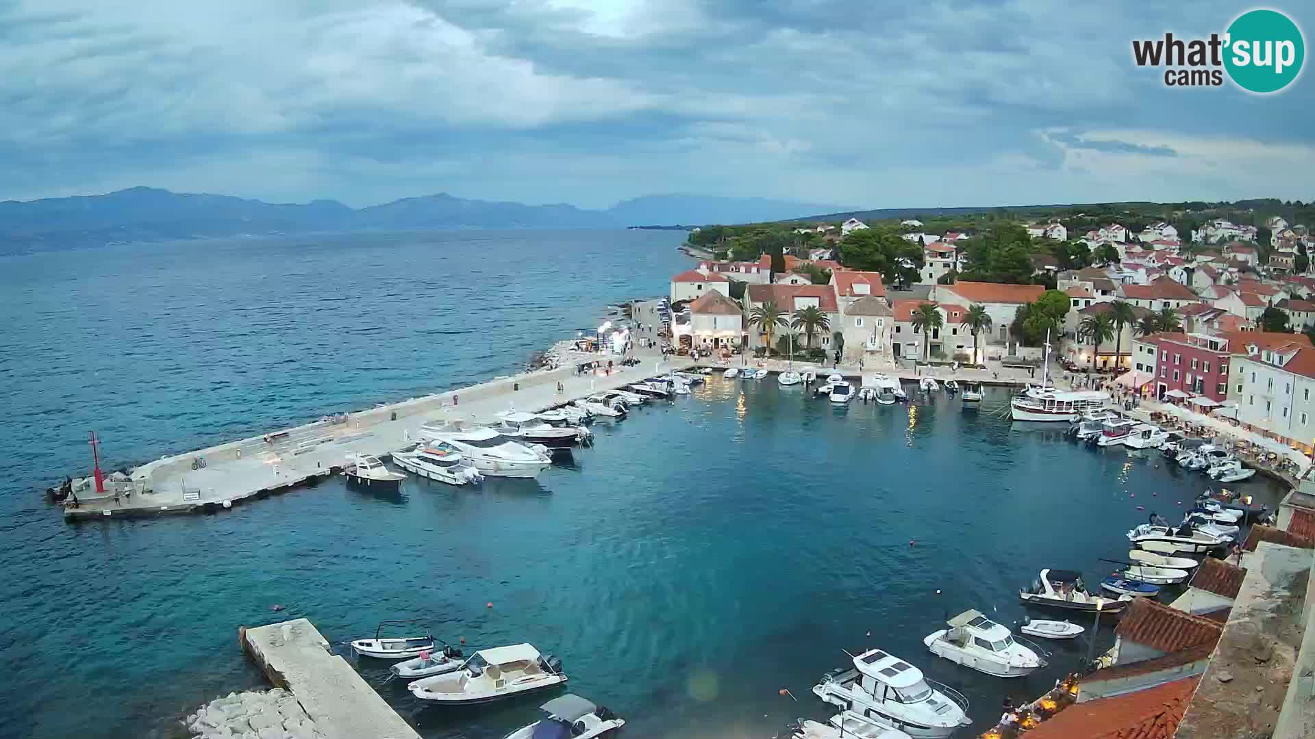 Webcam Sutivan Panorama – Vue en direct depuis l’île de Brač