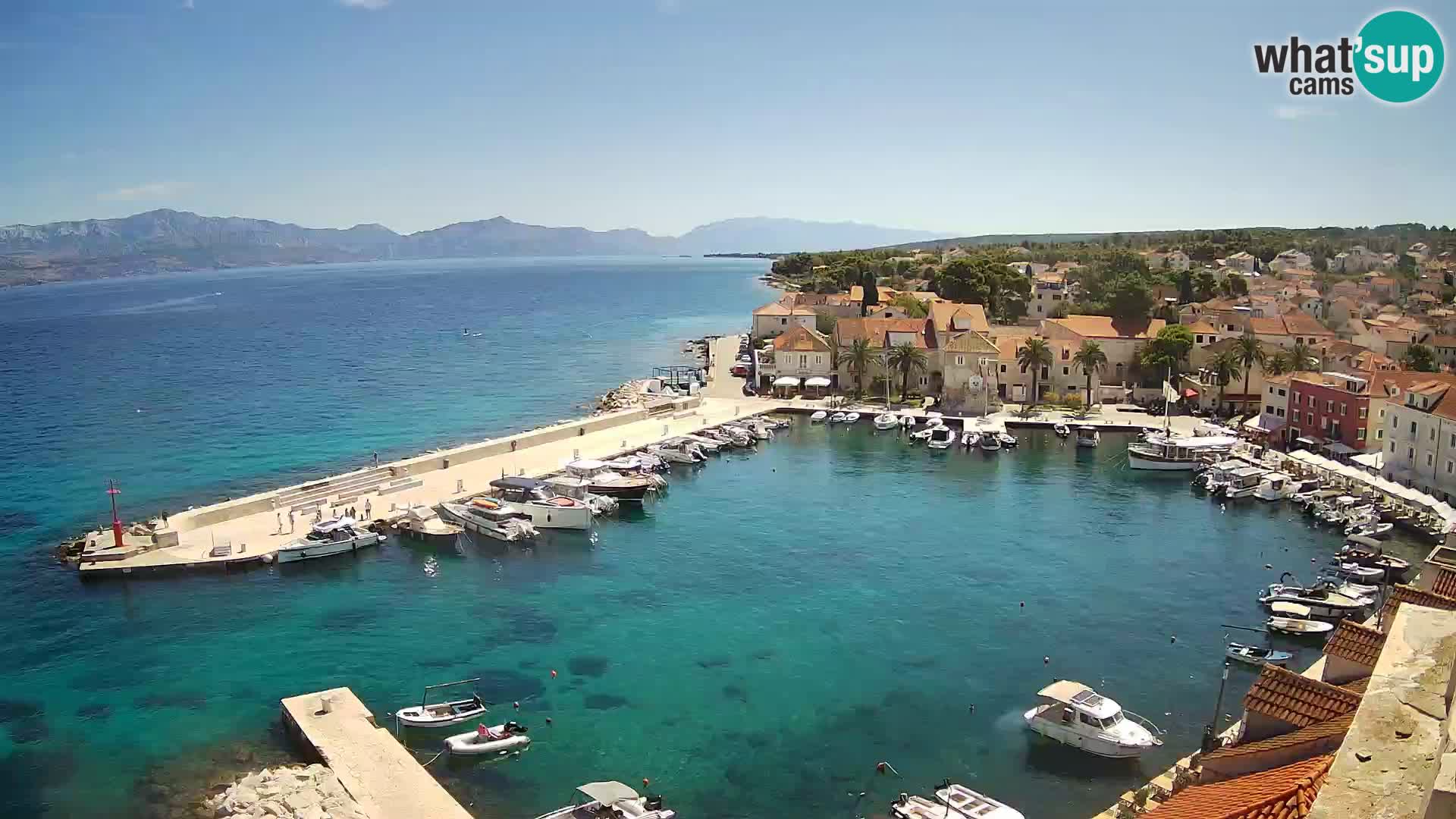 Webcam Sutivan Panorama – Live View from Brač Island