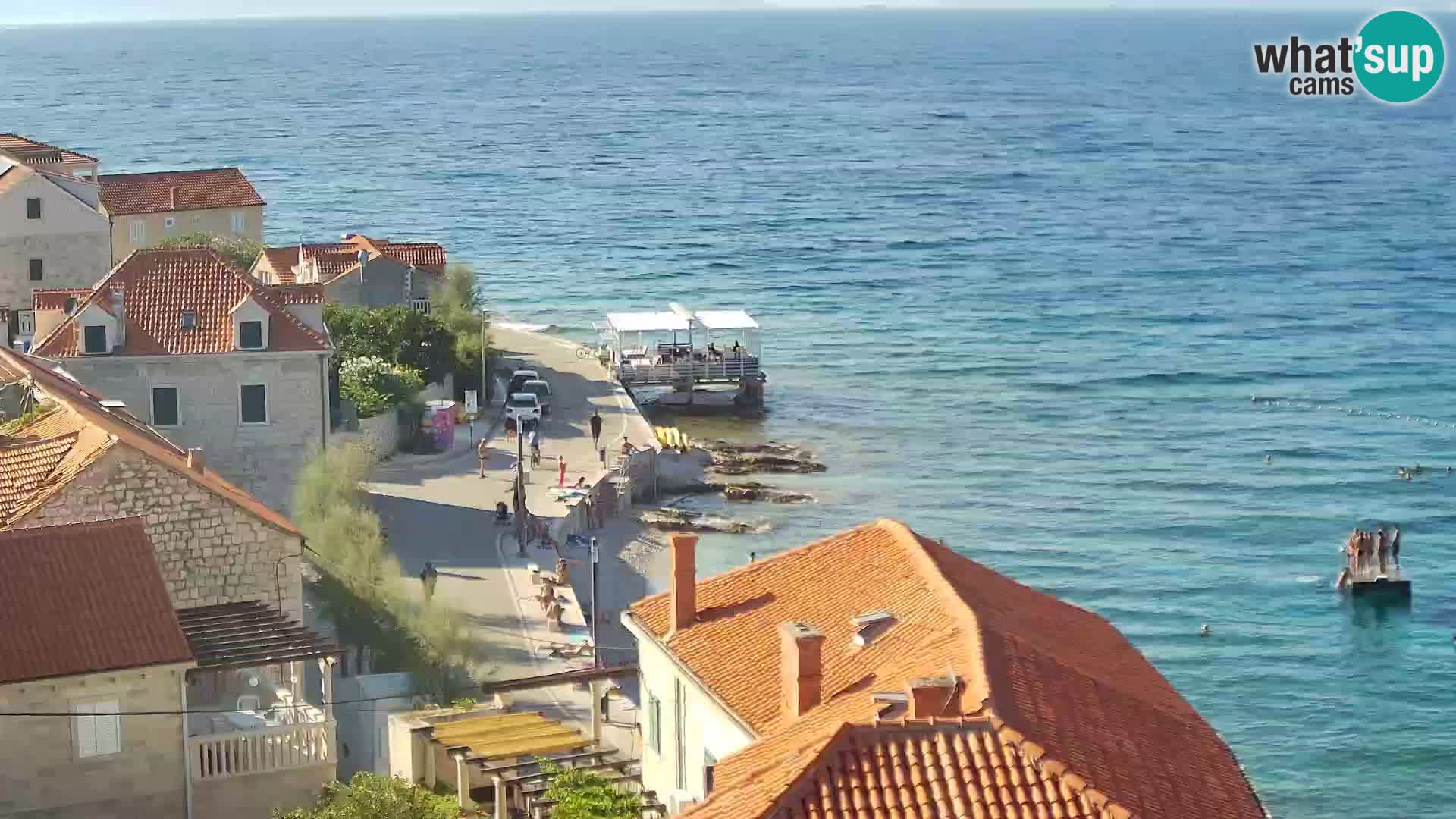 Webcam Sutivan panorama – Vista live dall’isola di Brač