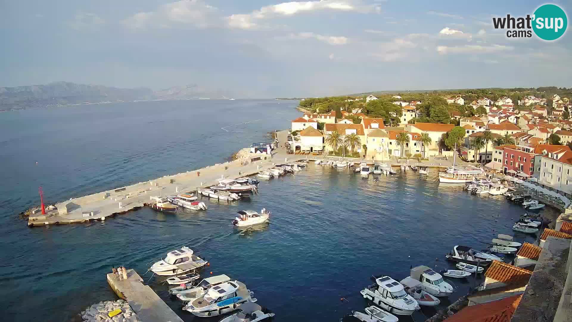 Webcam Sutivan Panorama – Vue en direct depuis l’île de Brač