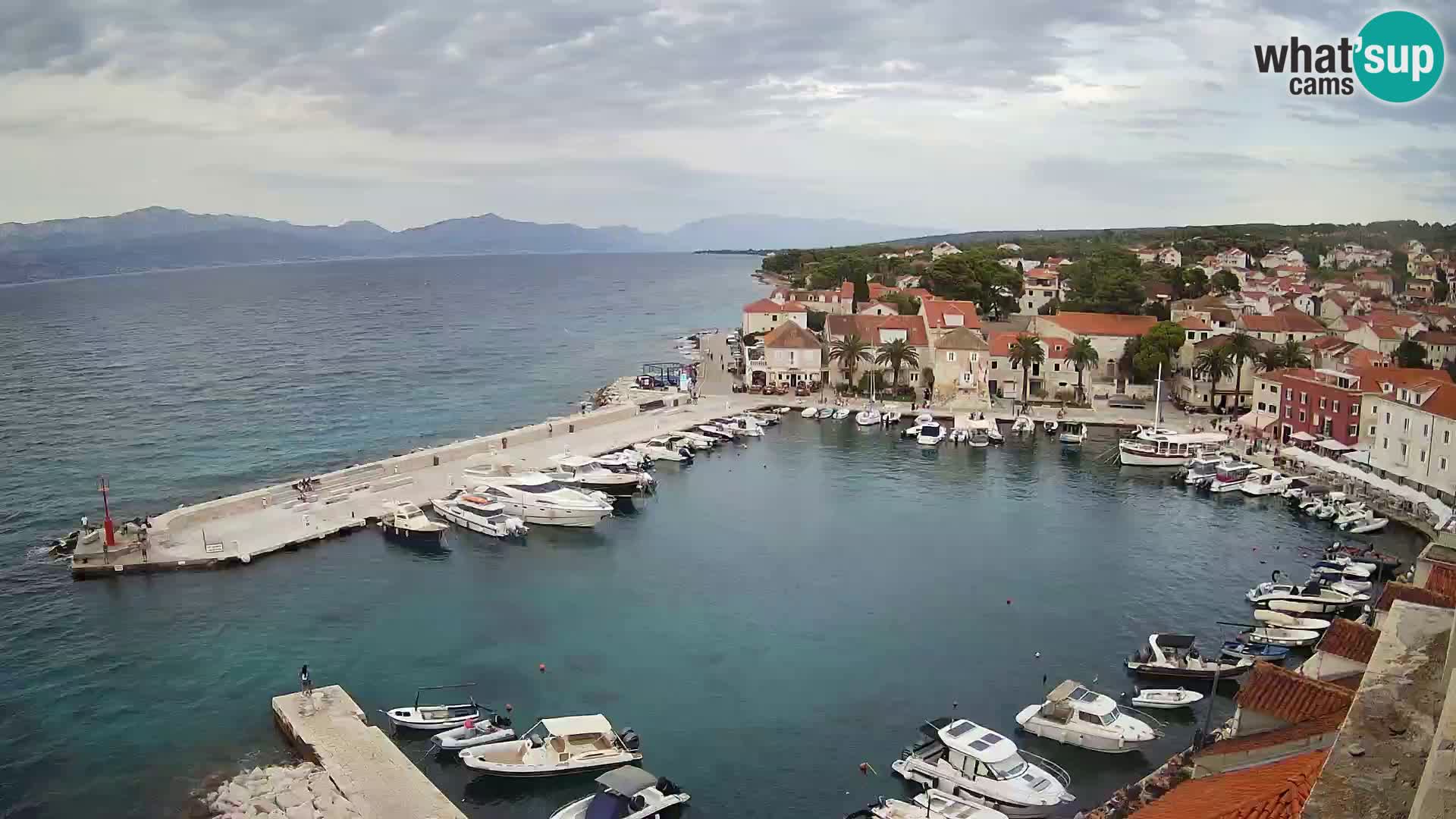 Webcam Sutivan Panorama – Liveblick von der Insel Brač