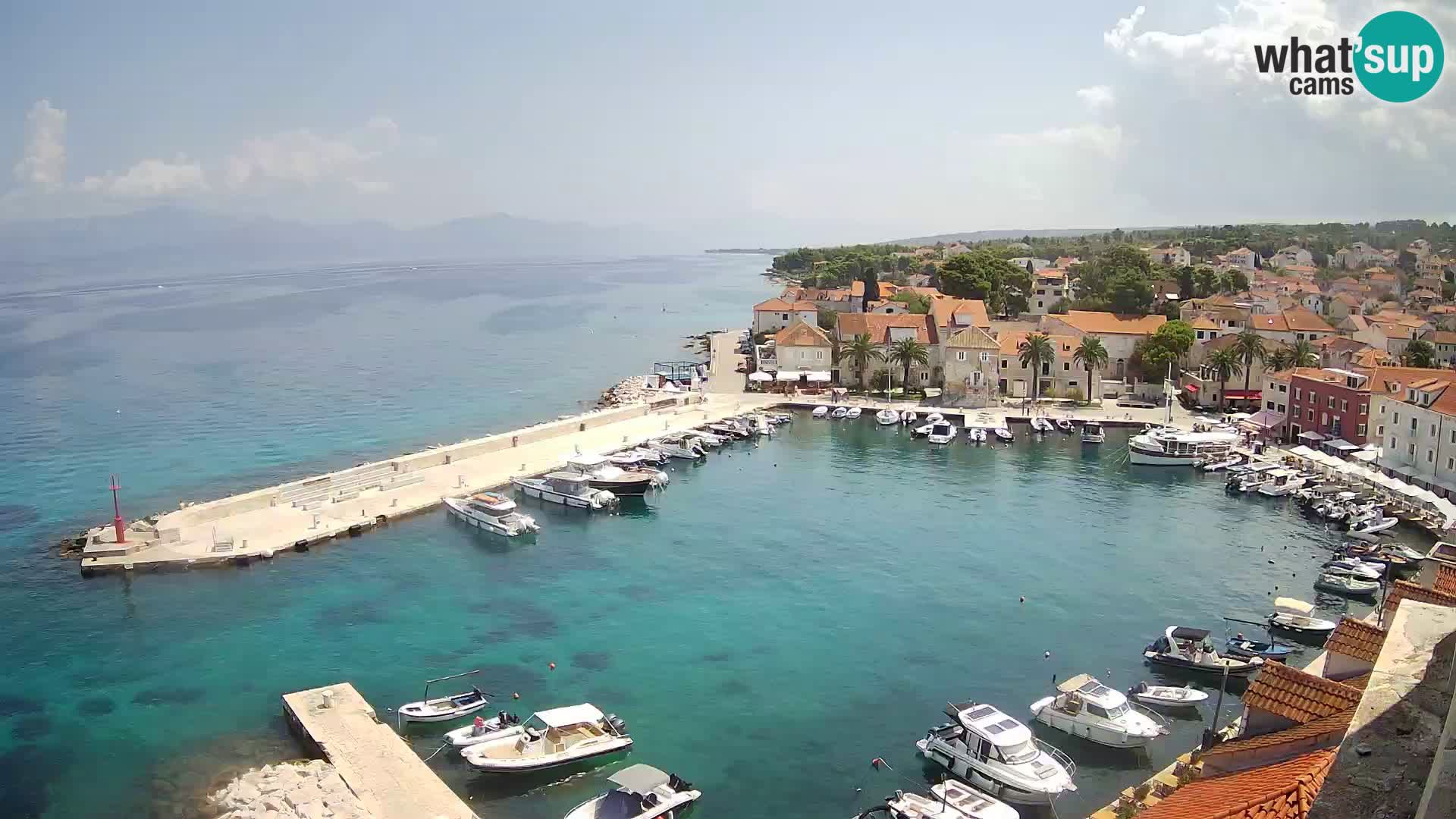 Webcam Sutivan Panorama – Vue en direct depuis l’île de Brač