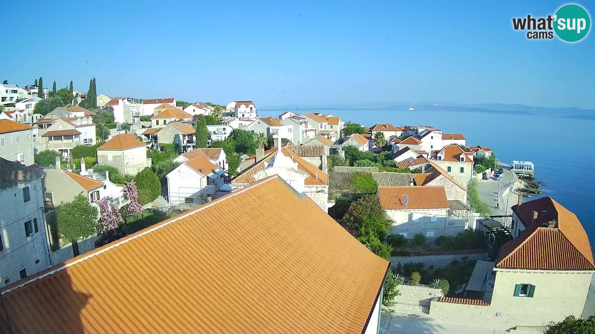 Webcam Sutivan Panorama – Vue en direct depuis l’île de Brač