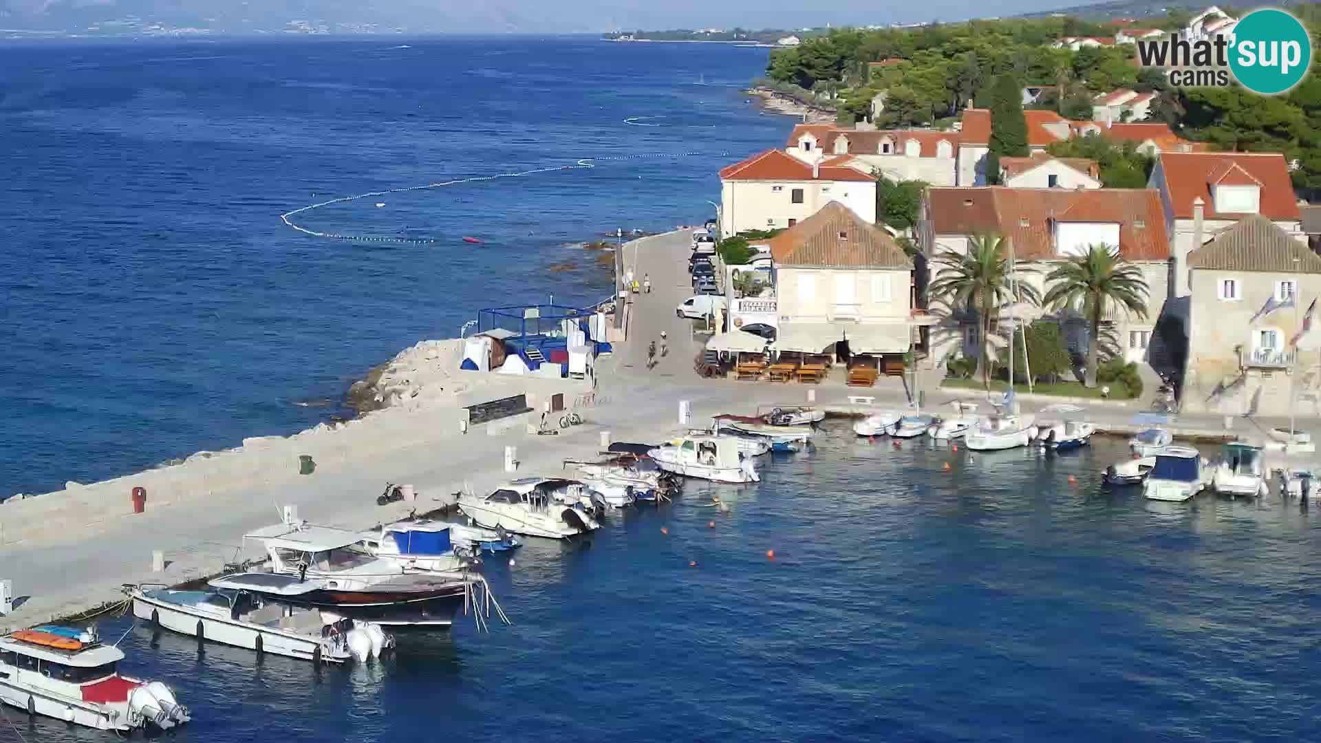Webcam Sutivan Panorama – Vista en vivo desde la isla de Brač