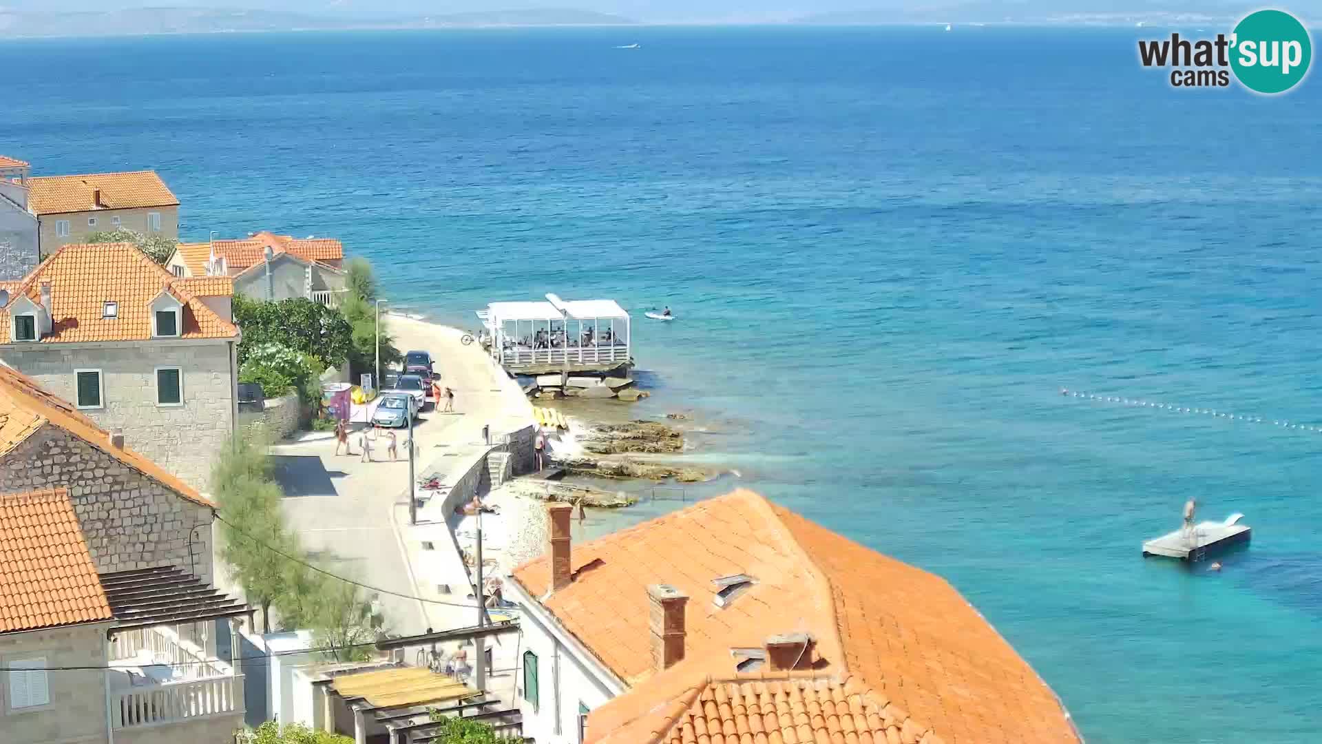 Webcam Sutivan Panorama – Vista en vivo desde la isla de Brač