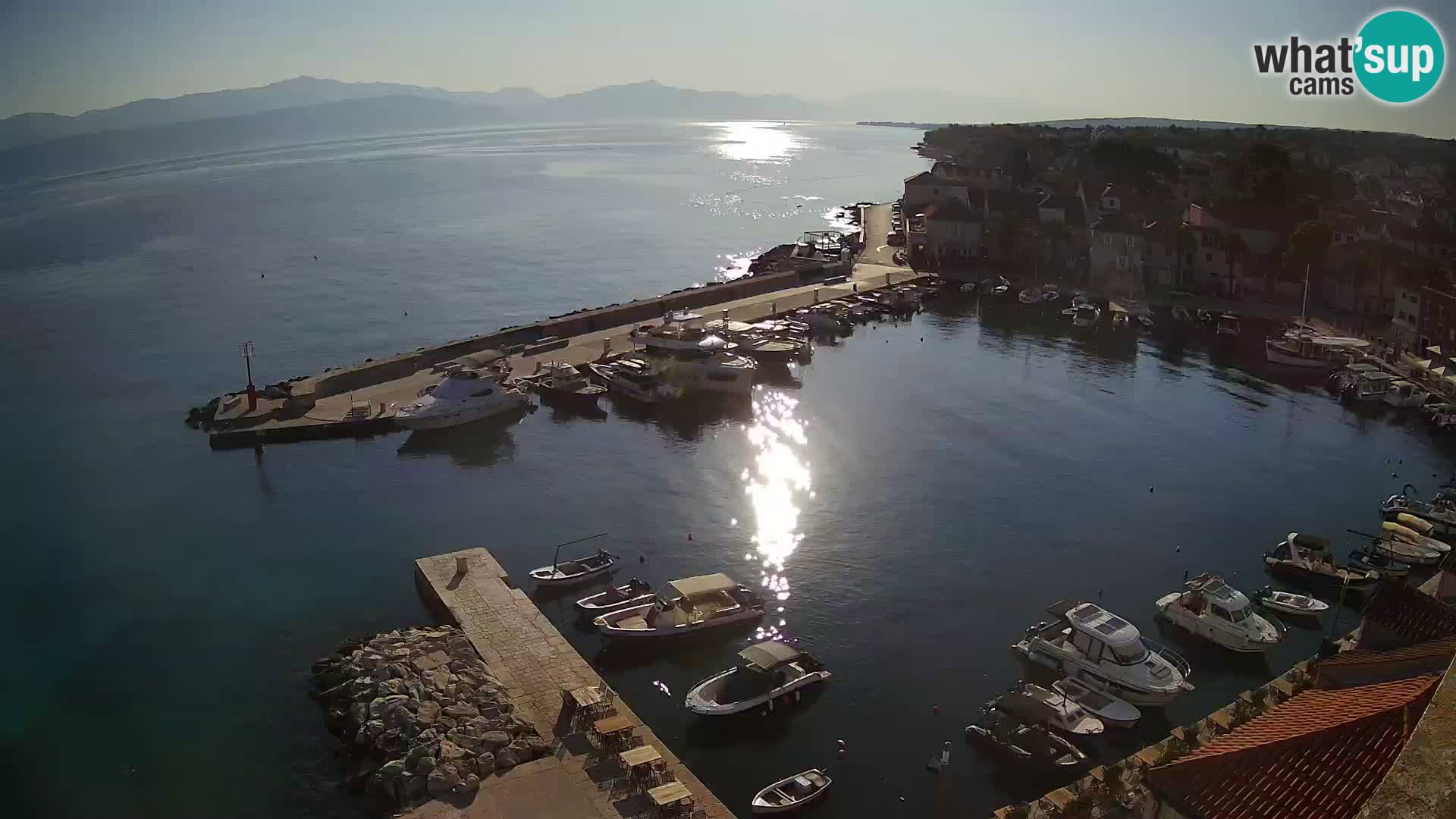 Webcam Sutivan Panorama – Vista en vivo desde la isla de Brač