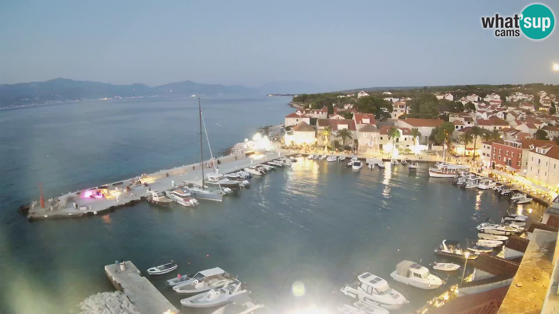 Webcam Sutivan Panorama – Liveblick von der Insel Brač