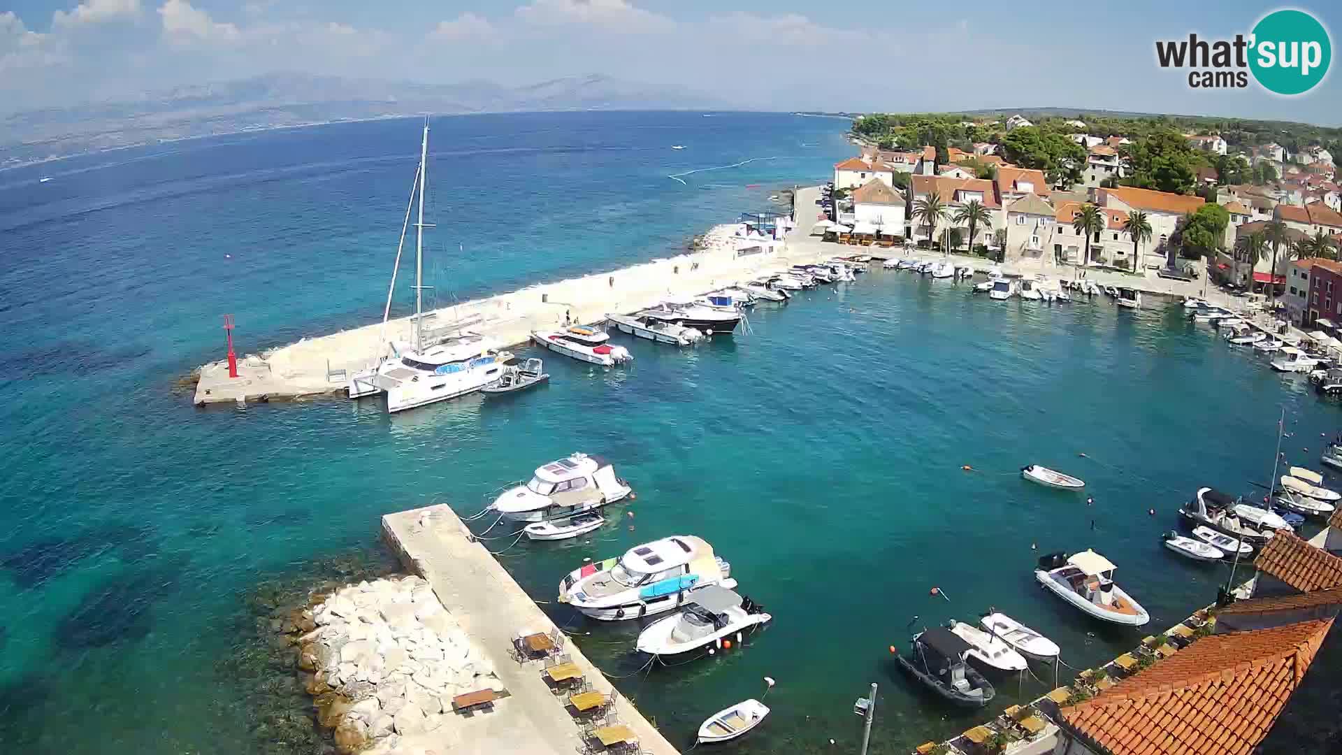 Webcam Sutivan Panorama – Vue en direct depuis l’île de Brač