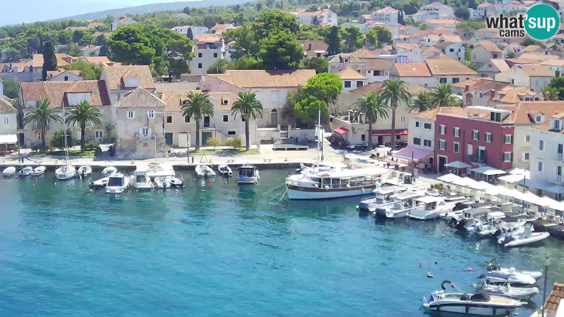 Webcam Sutivan Panorama – Vista en vivo desde la isla de Brač