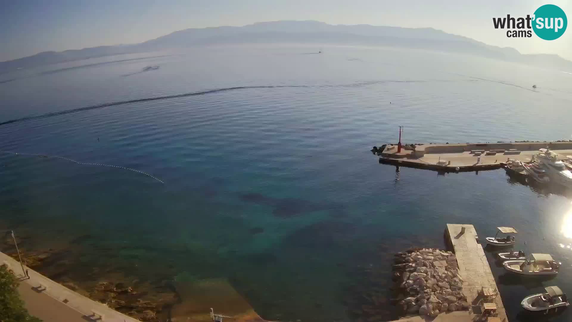 Webcam Sutivan Panorama – Vue en direct depuis l’île de Brač