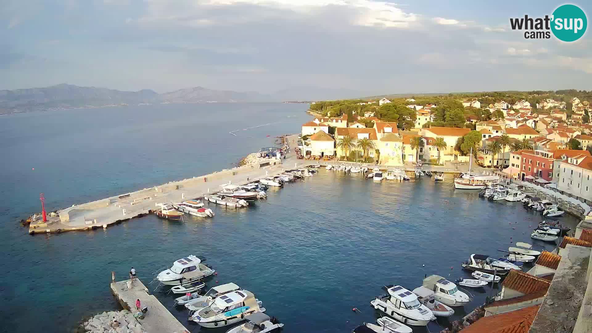 Webcam Sutivan Panorama – Liveblick von der Insel Brač
