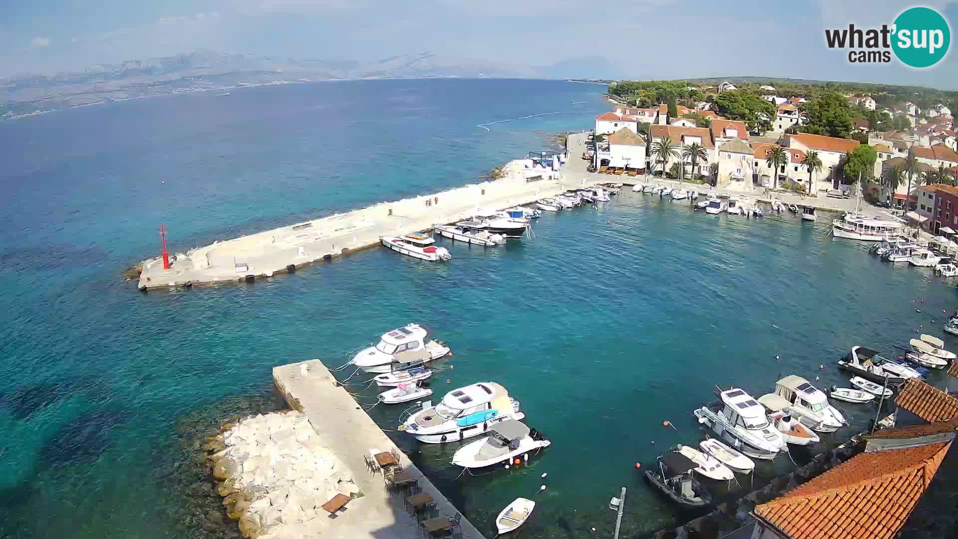 Webcam Sutivan Panorama – Liveblick von der Insel Brač