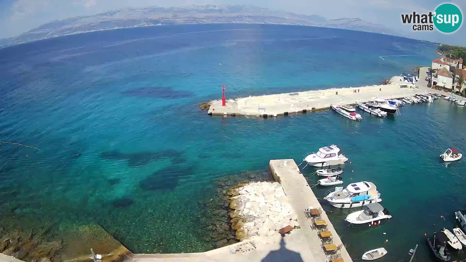 Webcam Sutivan Panorama – Liveblick von der Insel Brač