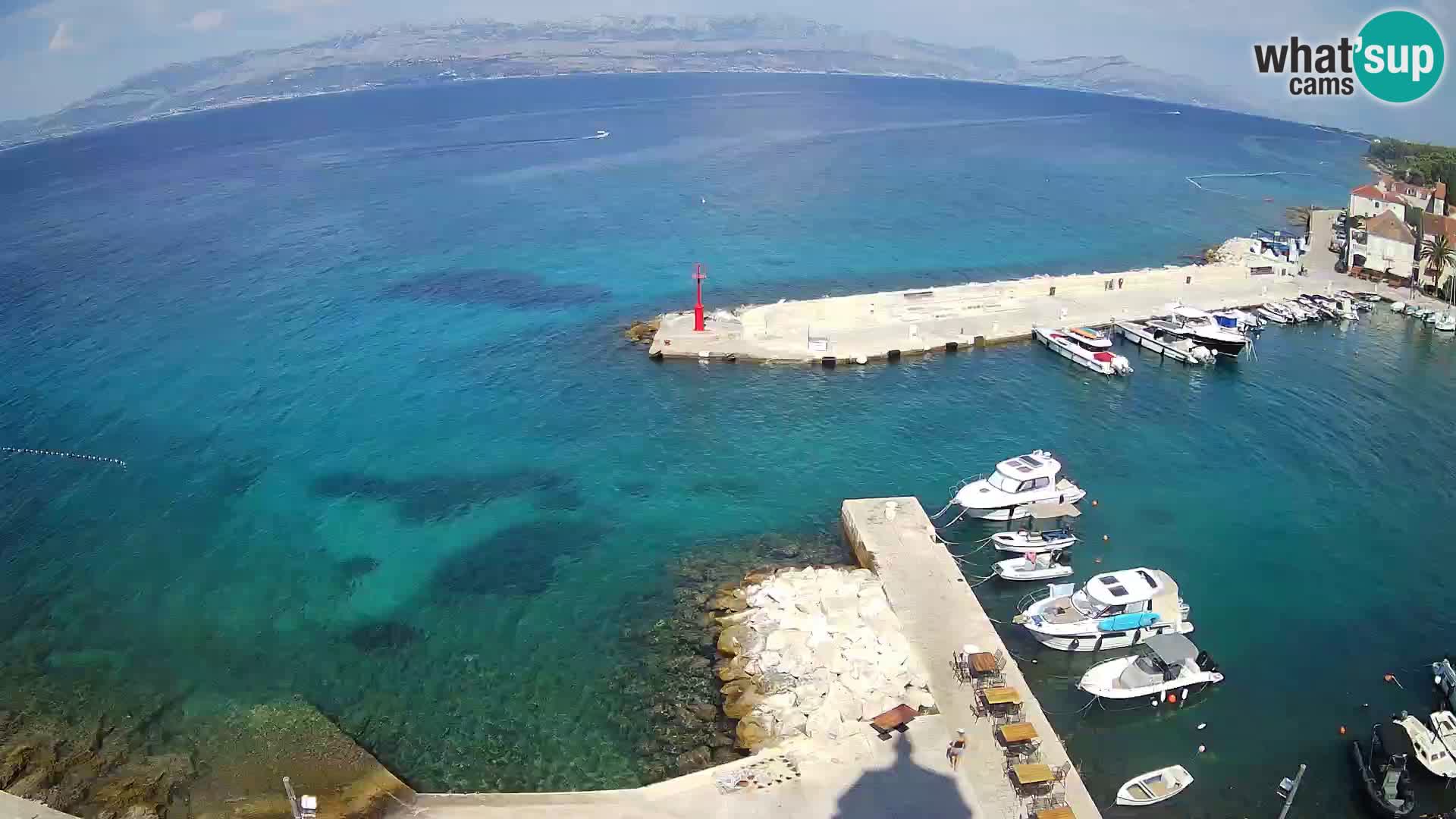 Webcam Sutivan Panorama – Vue en direct depuis l’île de Brač