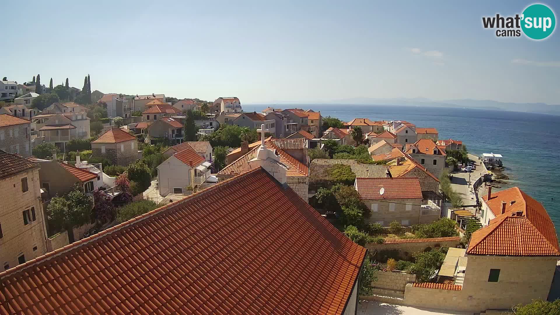Webcam Sutivan Panorama – Liveblick von der Insel Brač
