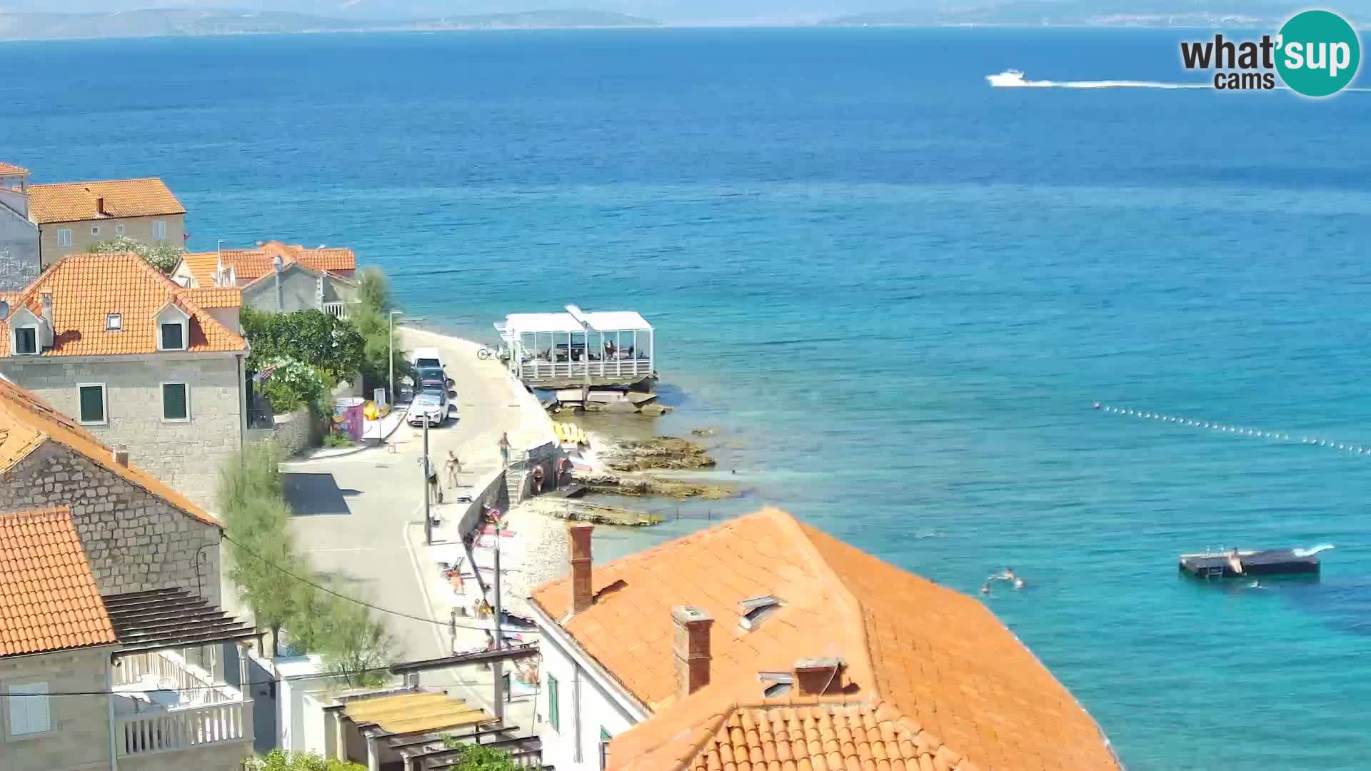 Webcam Sutivan panorama – Vista live dall’isola di Brač
