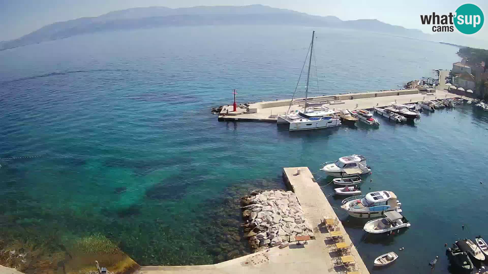 Webcam Sutivan Panorama – Liveblick von der Insel Brač