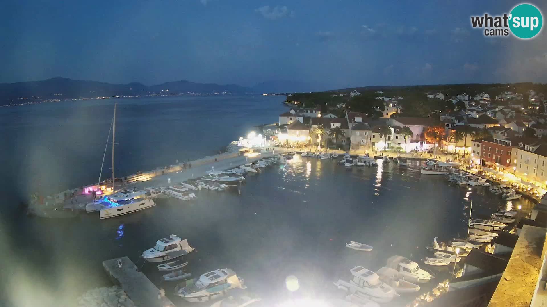 Webcam Sutivan Panorama – Vista en vivo desde la isla de Brač
