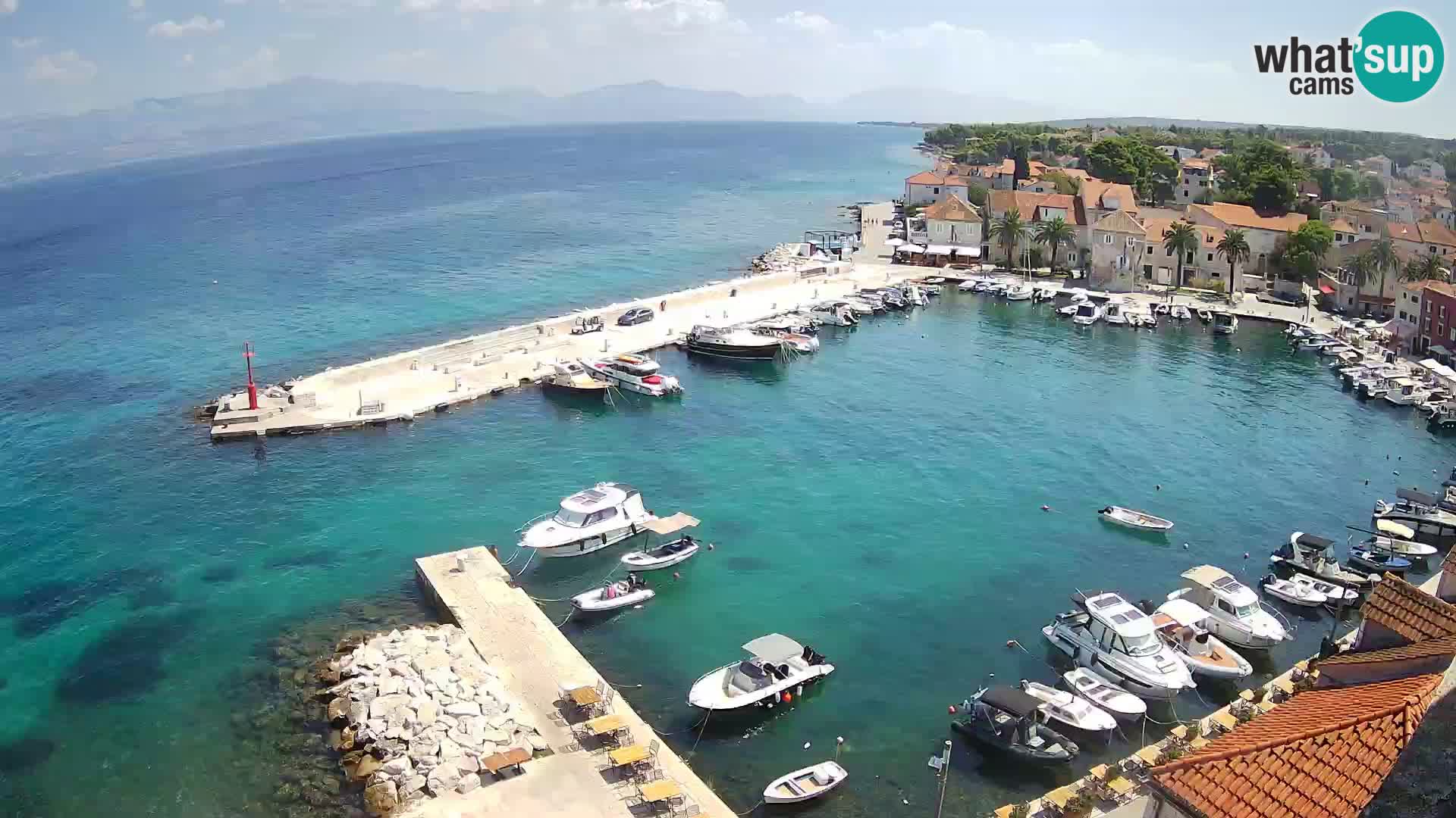 Webcam Sutivan Panorama – Vue en direct depuis l’île de Brač