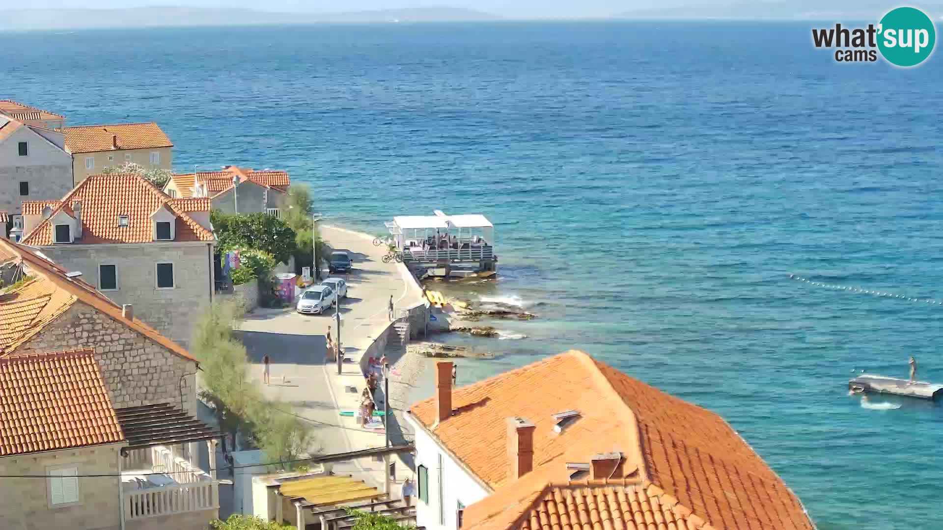 Webcam Sutivan panorama – Vista live dall’isola di Brač