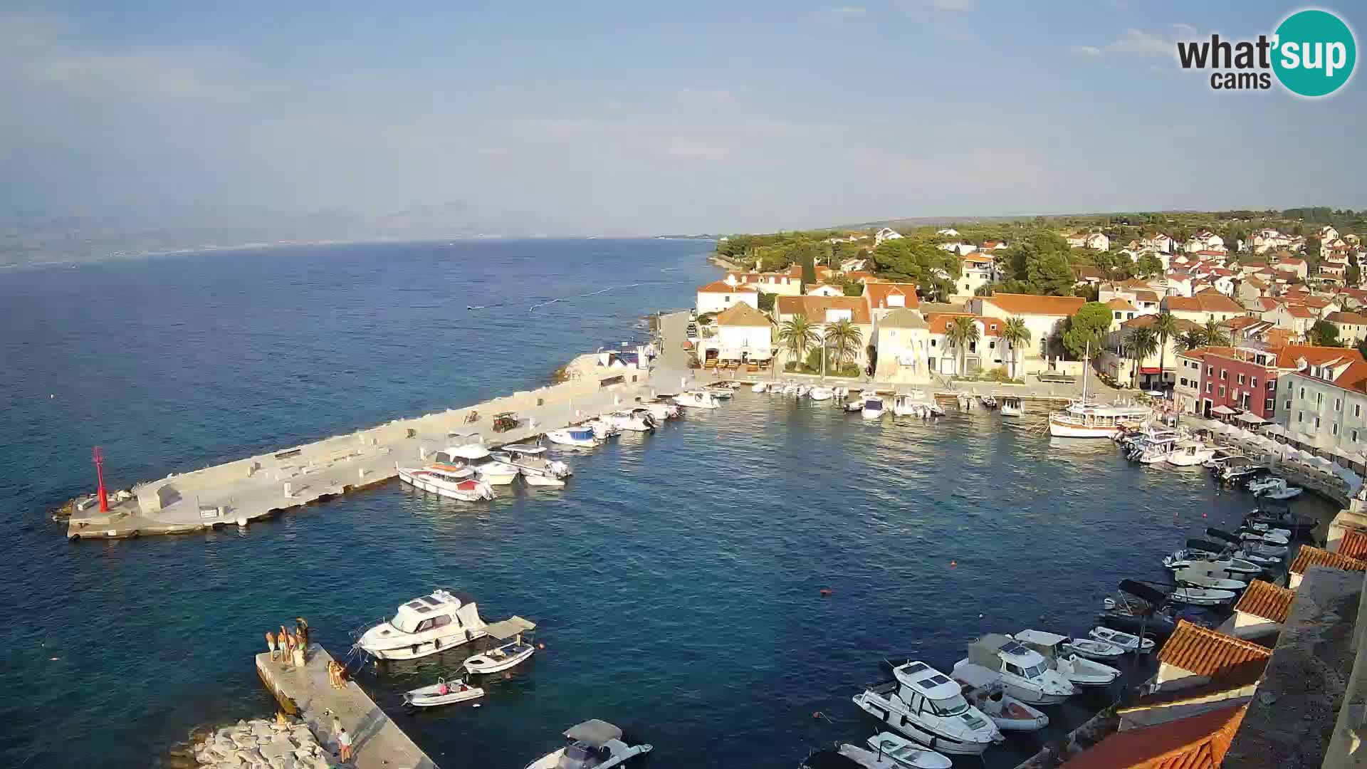 Webcam Sutivan Panorama – Vue en direct depuis l’île de Brač
