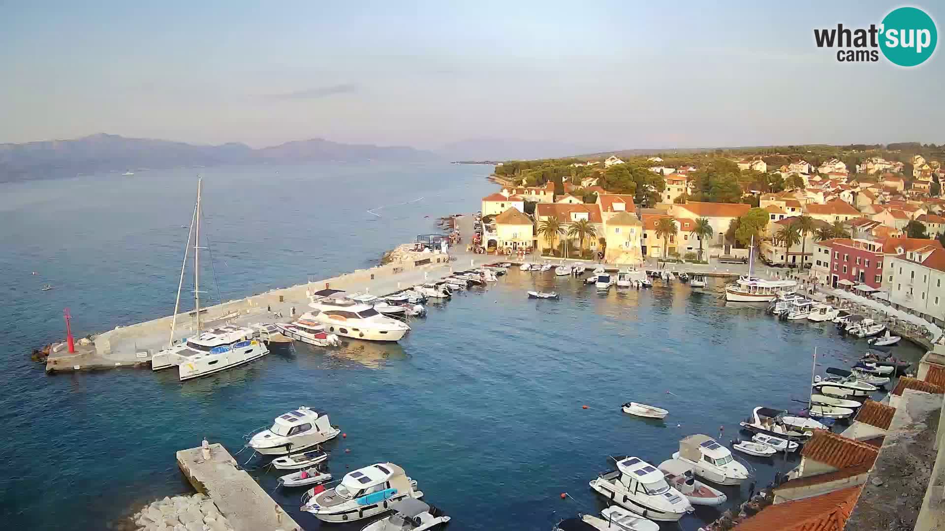 Webcam Sutivan Panorama – Vue en direct depuis l’île de Brač
