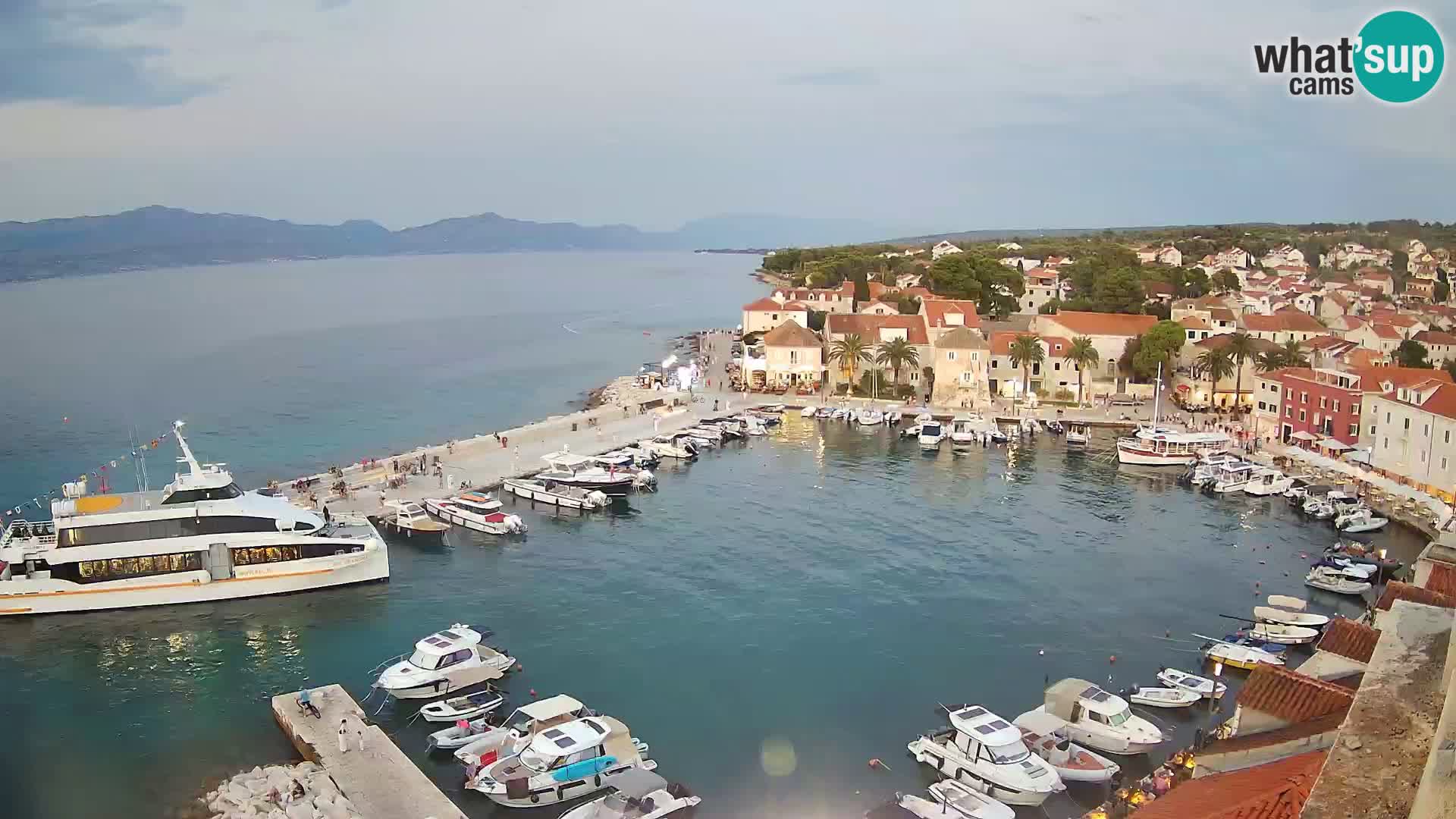 Webcam Sutivan Panorama – Liveblick von der Insel Brač