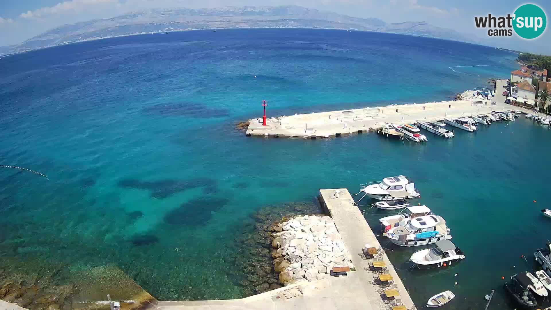 Webcam Sutivan Panorama – Liveblick von der Insel Brač