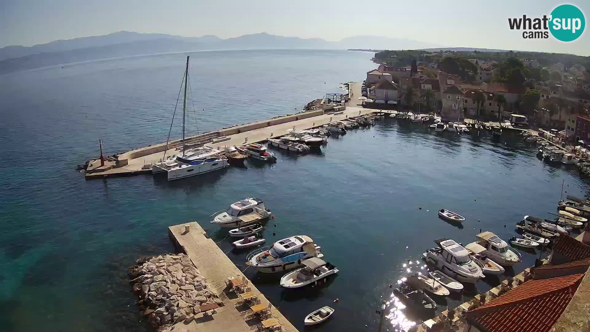 Webcam Sutivan Panorama – Vue en direct depuis l’île de Brač