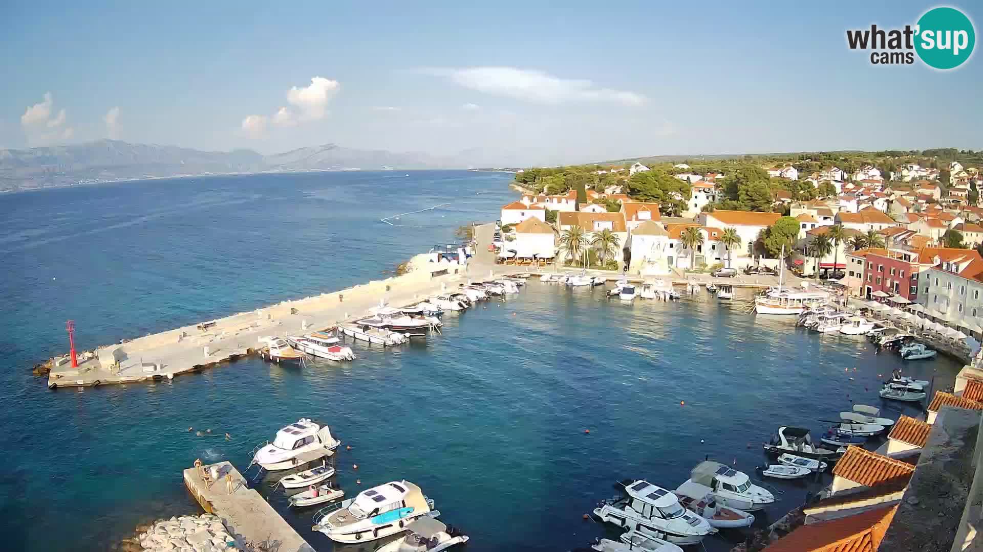 Webcam Sutivan Panorama – Live View from Brač Island