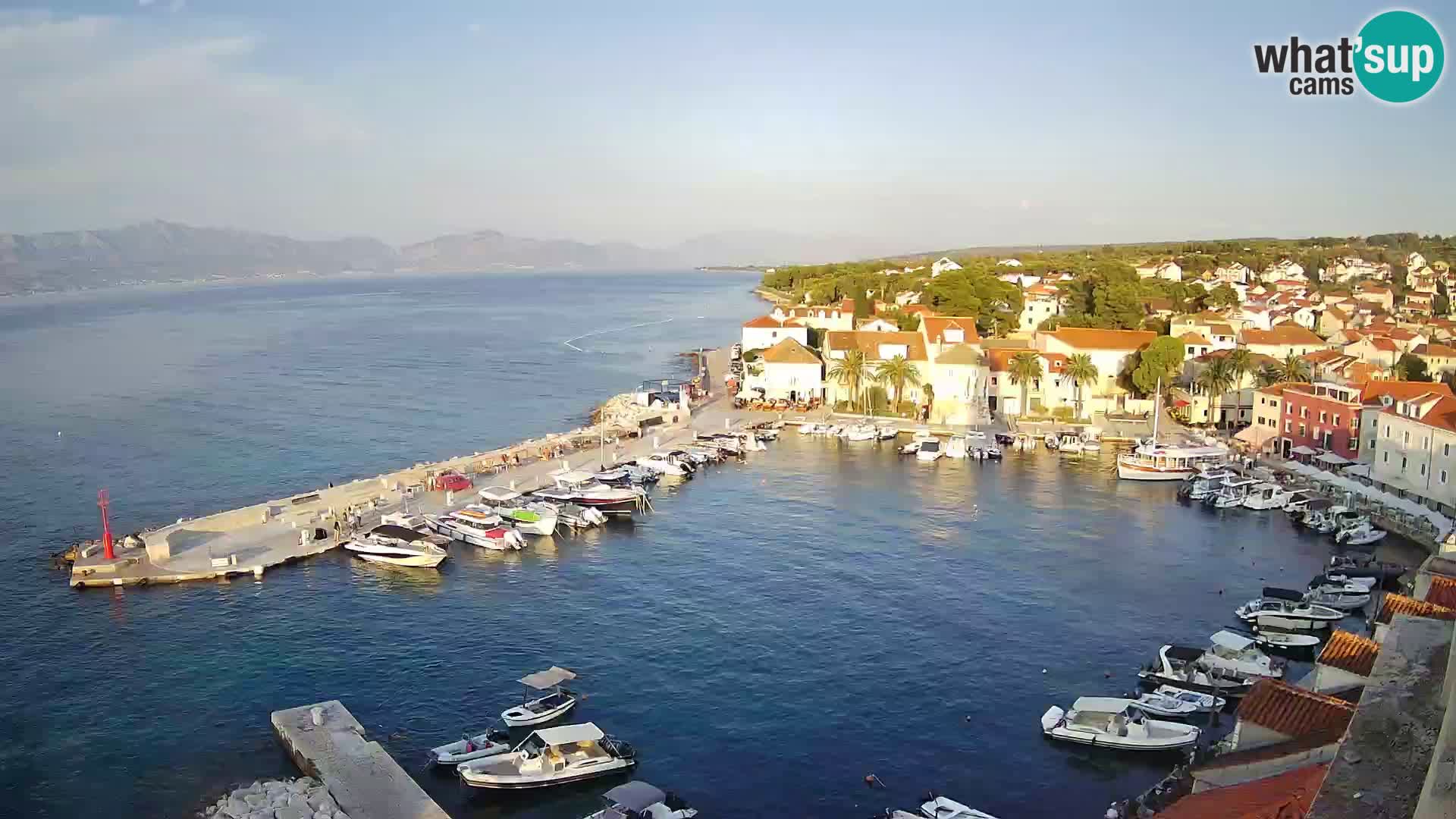 Webcam Sutivan Panorama – Liveblick von der Insel Brač