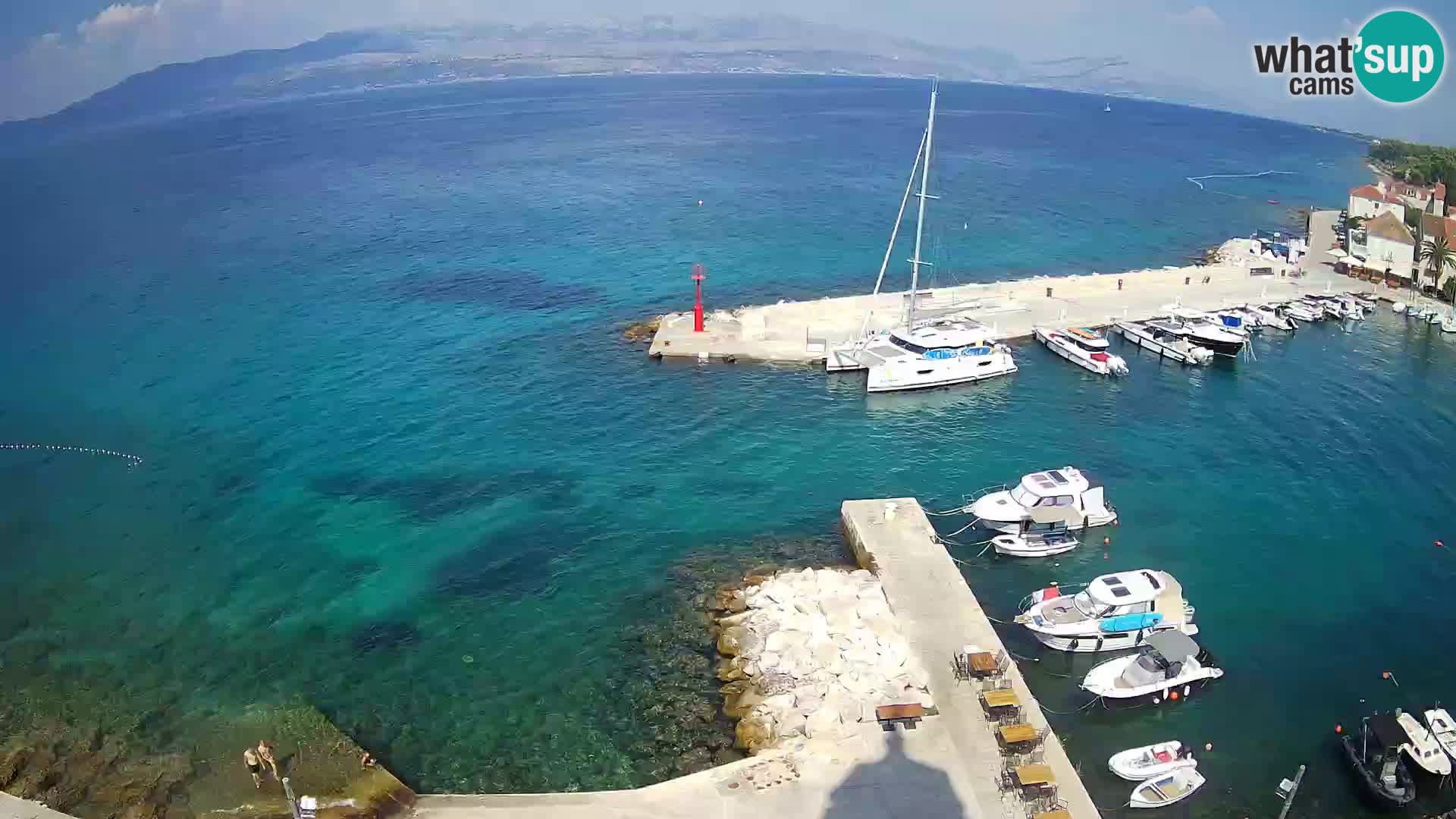 Webcam Sutivan Panorama – Liveblick von der Insel Brač