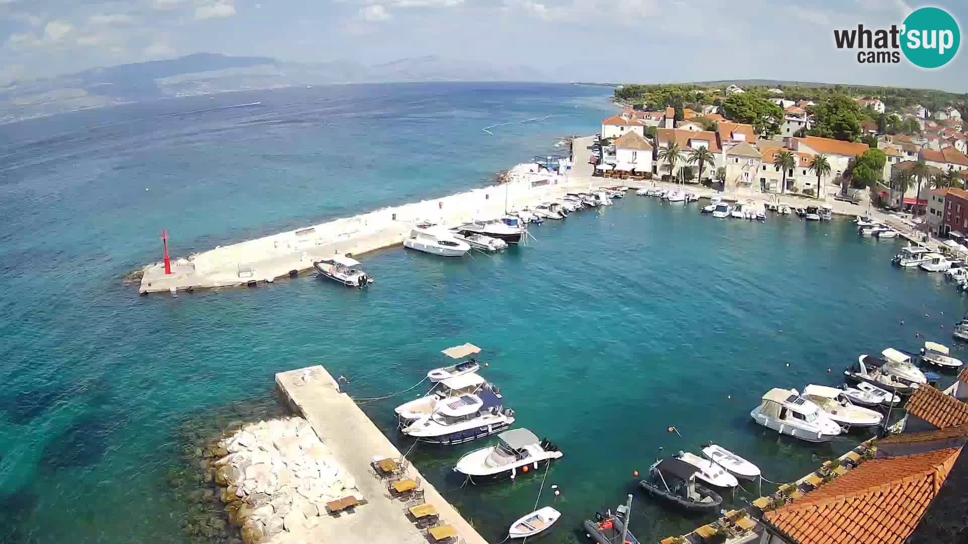 Webcam Sutivan Panorama – Vue en direct depuis l’île de Brač
