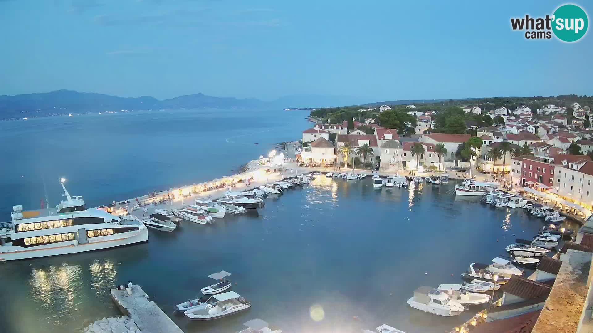 Webcam Sutivan Panorama – Vue en direct depuis l’île de Brač