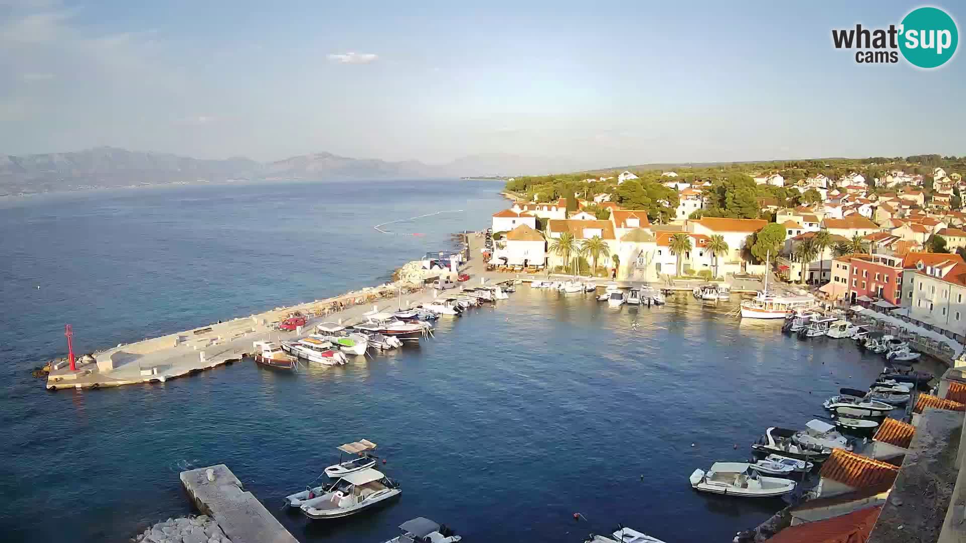 Webcam Sutivan Panorama – Liveblick von der Insel Brač