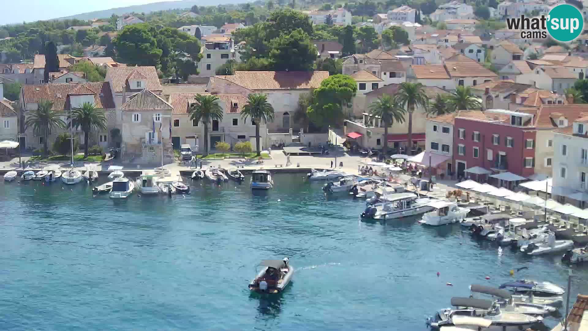Webcam Sutivan panorama – Vista live dall’isola di Brač