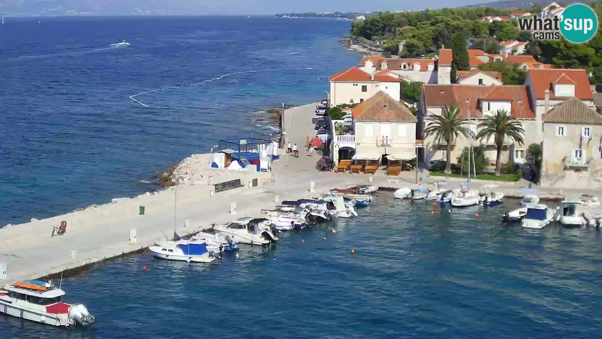 Webcam Sutivan Panorama – Vista en vivo desde la isla de Brač